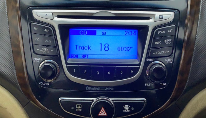 2014 Hyundai Verna FLUIDIC 1.4 VTVT CX, Petrol, Manual, 49,716 km, Infotainment System