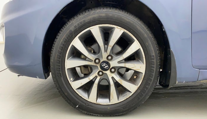 2014 Hyundai Verna FLUIDIC 1.4 VTVT CX, Petrol, Manual, 49,716 km, Left Front Wheel