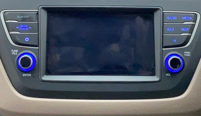 2019 Hyundai Elite i20 ASTA (O) CVT, Petrol, Automatic, 10,127 km, Infotainment system - GPS Card not working/missing