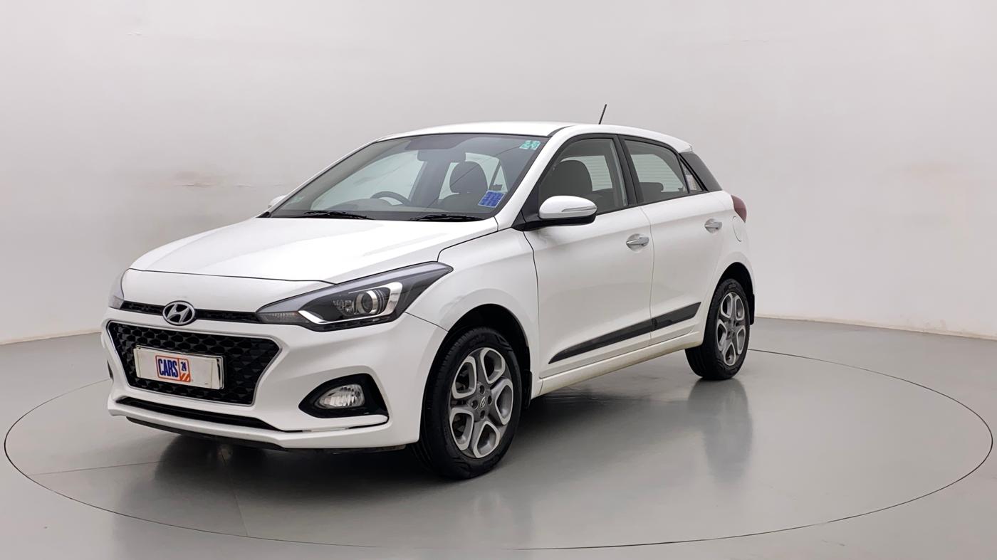 2019 Hyundai Elite i20 ASTA (O) CVT, Petrol, Automatic, 10,127 km, Left Front Diagonal