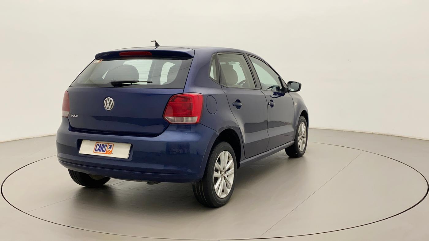 2014 Volkswagen Polo HIGHLINE1.2L, Petrol, Manual, 57,569 km, Right Back Diagonal