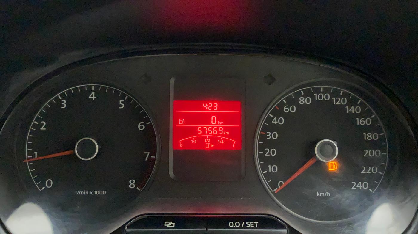 2014 Volkswagen Polo HIGHLINE1.2L, Petrol, Manual, 57,569 km, Odometer Image
