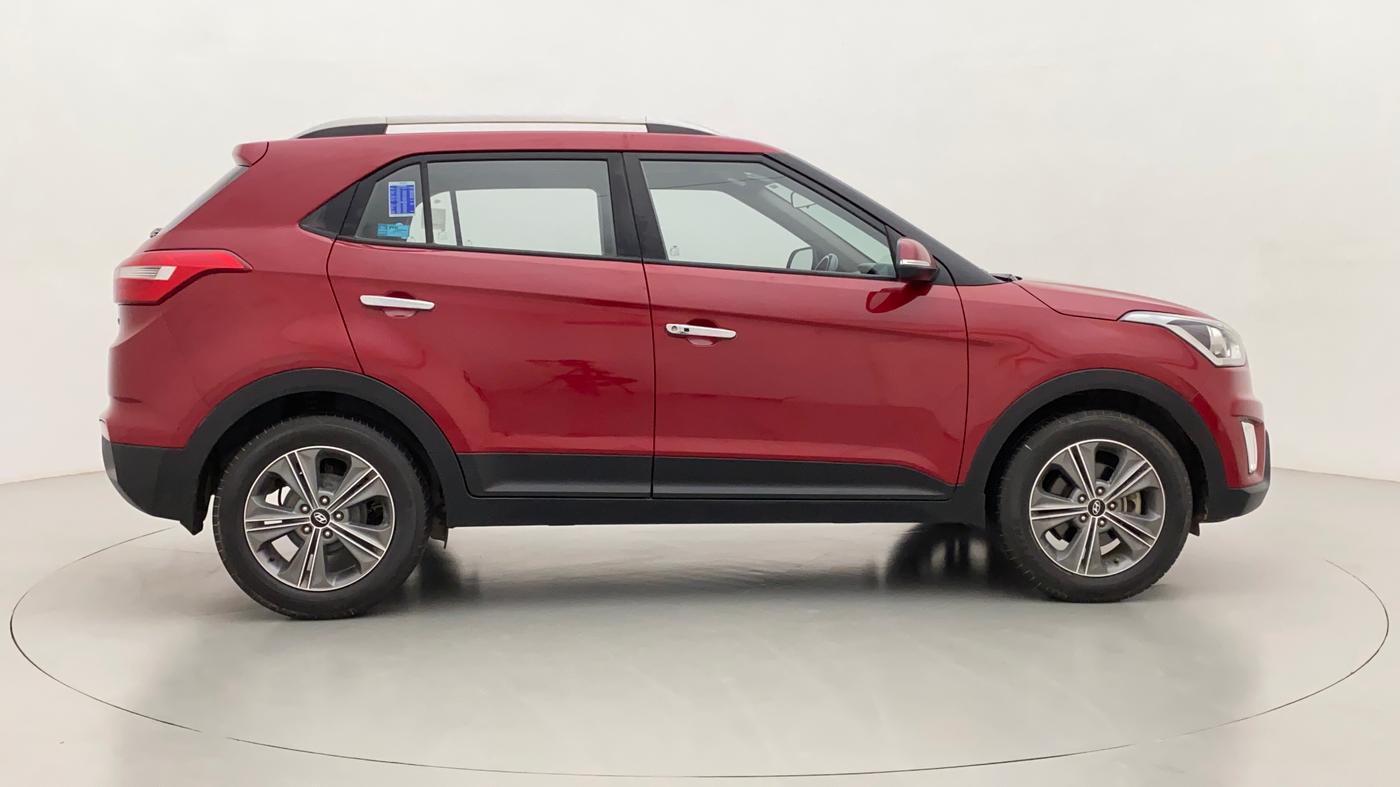 2017 Hyundai Creta 1.6 SX PLUS AUTO PETROL, Petrol, Automatic, 71,261 km, Right Side View