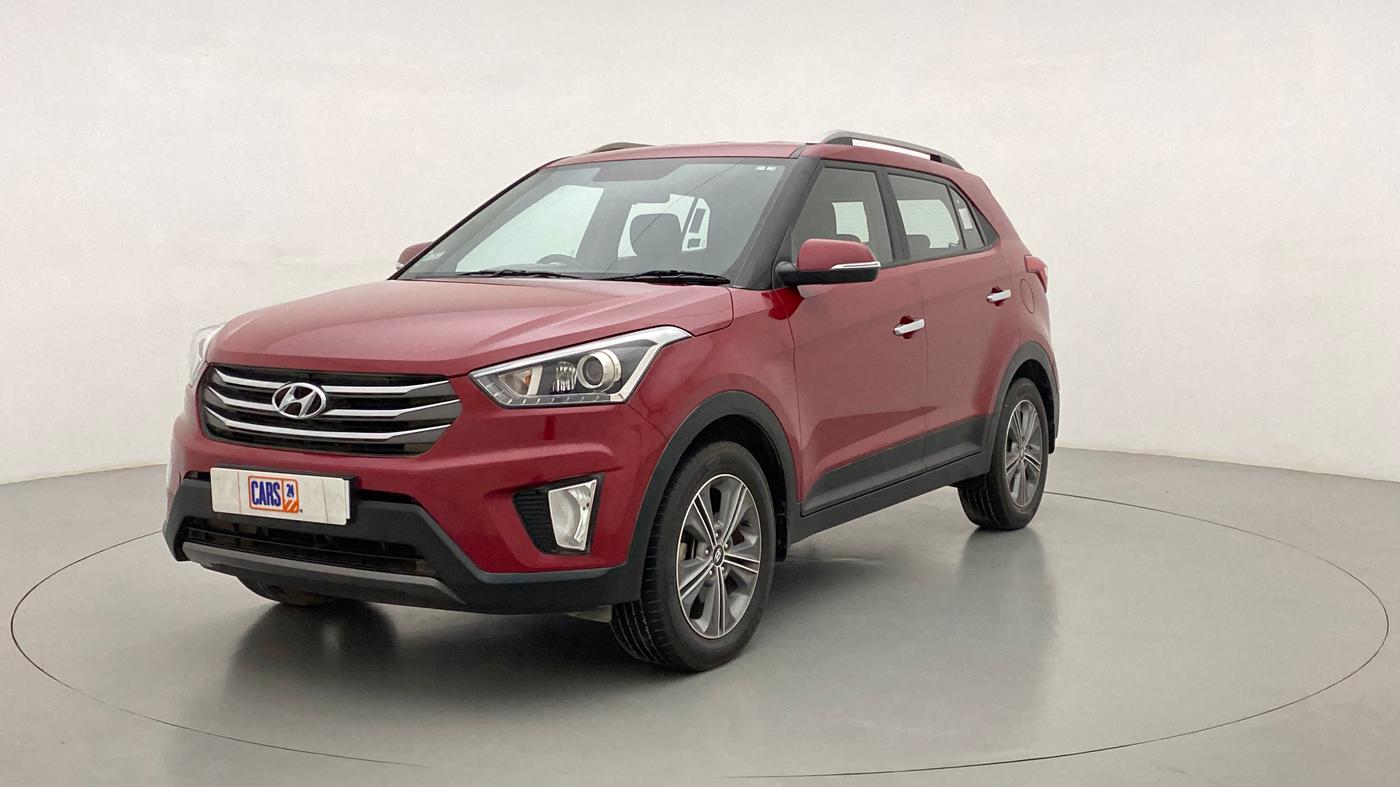 2017 Hyundai Creta 1.6 SX PLUS AUTO PETROL, Petrol, Automatic, 71,261 km, Left Front Diagonal