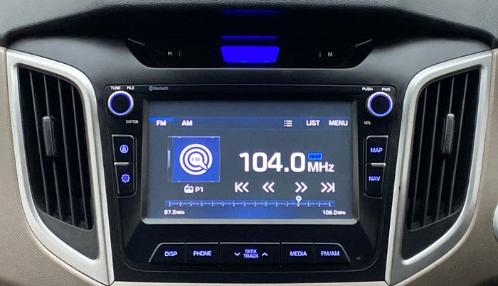 2017 Hyundai Creta 1.6 SX PLUS AUTO PETROL, Petrol, Automatic, 71,261 km, Infotainment System