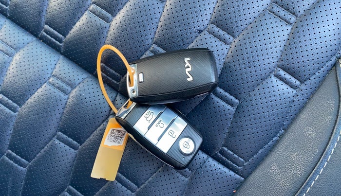 2021 KIA SELTOS X LINE 1.4 PETROL DCT, Petrol, Automatic, 71,330 km, Key Close Up