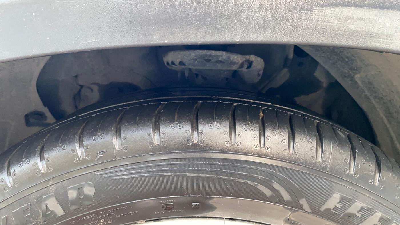 2021 KIA SELTOS X LINE 1.4 PETROL DCT, Petrol, Automatic, 71,330 km, Left Front Tyre Tread