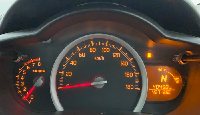 2017 Maruti Celerio ZXI AMT, Petrol, Automatic, 40,400 km, Odometer Image