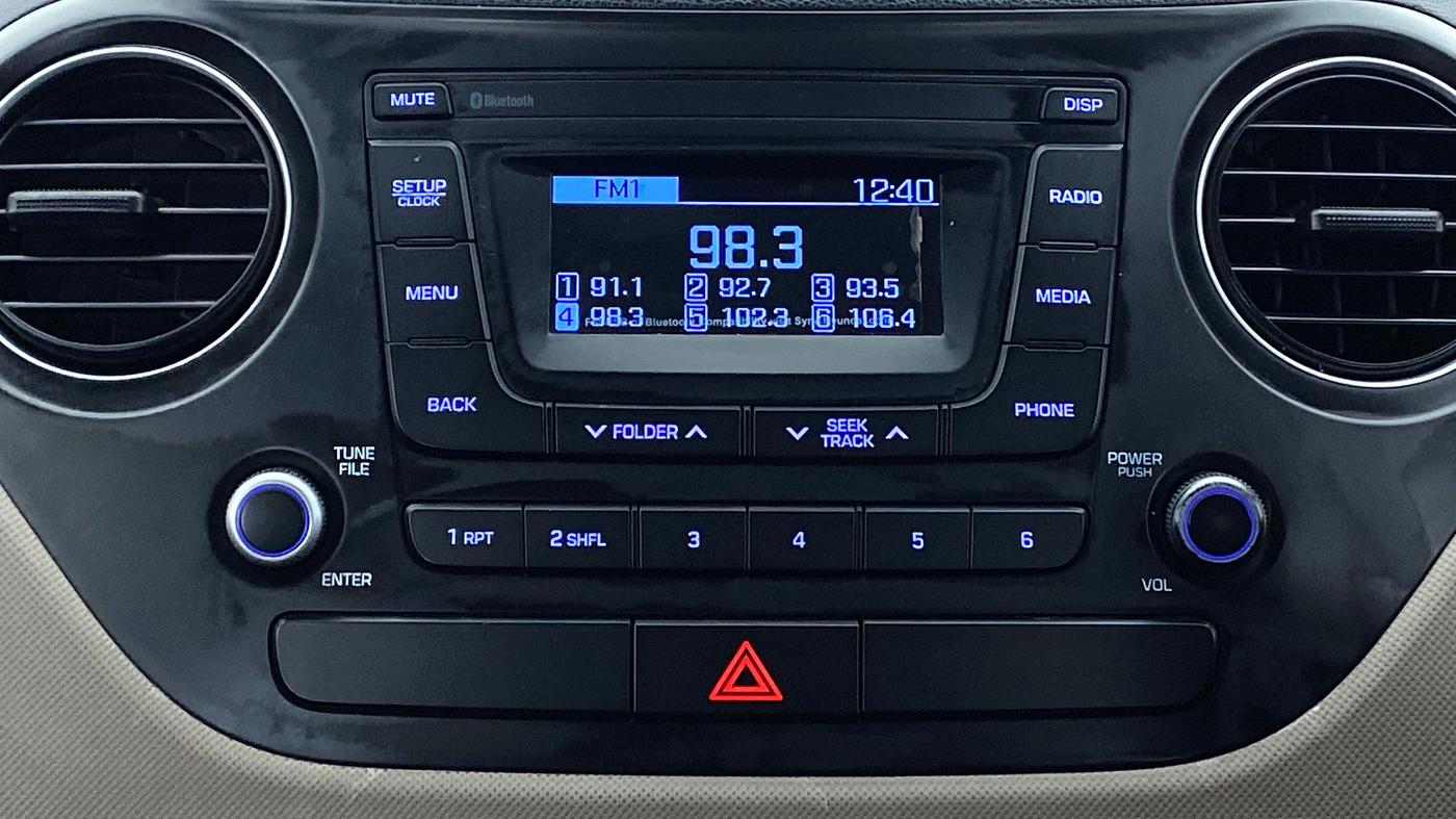 2019 Hyundai Grand i10 MAGNA 1.2 KAPPA VTVT, Petrol, Manual, 83,450 km, Infotainment System