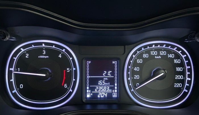 2019 Maruti Vitara Brezza ZDI, Diesel, Manual, 23,595 km, Odometer Image