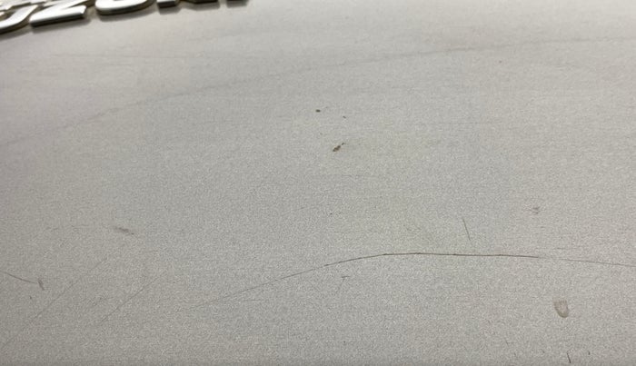 2012 Maruti Swift VXI, Petrol, Manual, 60,606 km, Dicky (Boot door) - Slightly dented