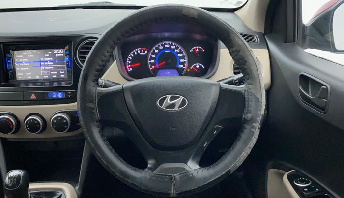 2016 Hyundai Grand i10 MAGNA 1.2 KAPPA VTVT, Petrol, Manual, 55,445 km, Steering Wheel Close Up