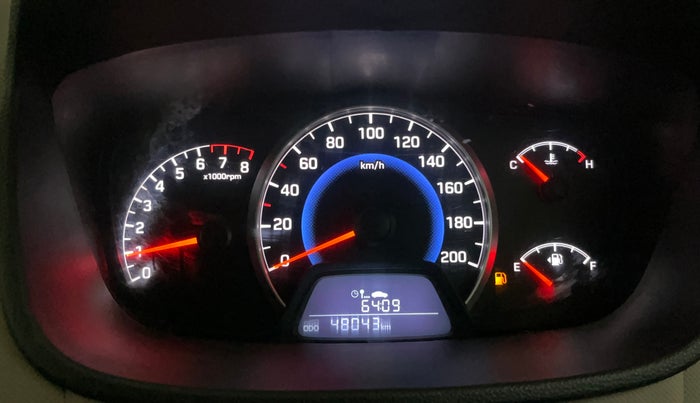 2015 Hyundai Grand i10 SPORTZ 1.2 KAPPA VTVT, Petrol, Manual, 48,027 km, Odometer Image