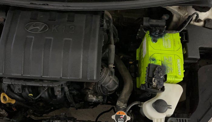 2015 Hyundai Grand i10 SPORTZ 1.2 KAPPA VTVT, Petrol, Manual, 48,027 km, Engine View - Left