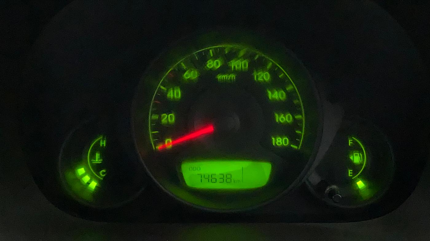 2016 Hyundai Eon ERA PLUS (O), Petrol, Manual, 74,638 km, Odometer Image