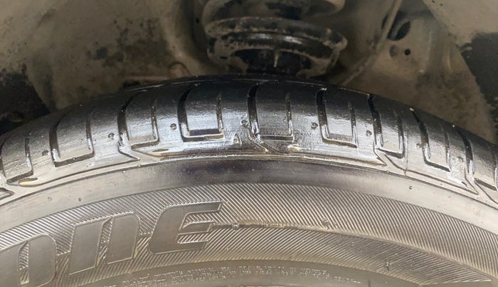 2018 Hyundai Creta SX AT 1.6 PETROL, Petrol, Automatic, 1,05,846 km, Left Front Tyre Tread