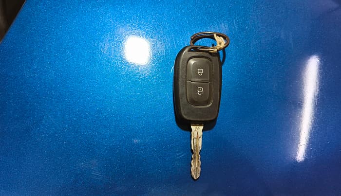 2020 Renault TRIBER RXT, Petrol, Manual, 41,724 km, Key Close Up