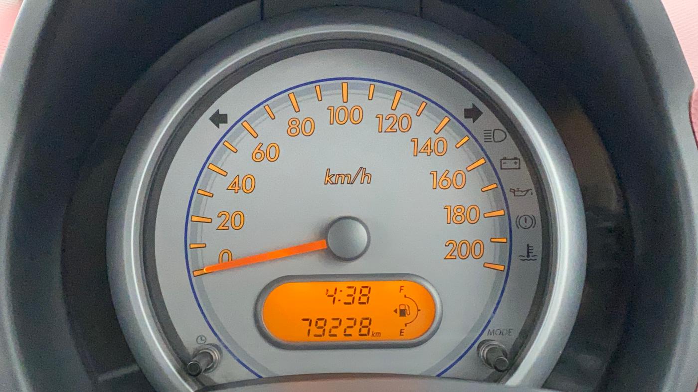 2014 Maruti Ritz ZXI, Petrol, Manual, 79,300 km, Odometer Image