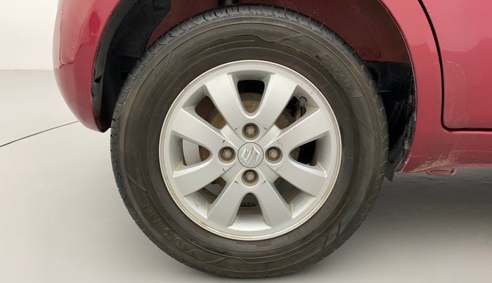 2014 Maruti Ritz ZXI, Petrol, Manual, 79,300 km, Right Rear Wheel