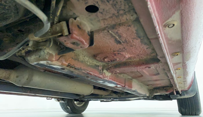 2014 Maruti Ritz ZXI, Petrol, Manual, 79,300 km, Right Side Underbody