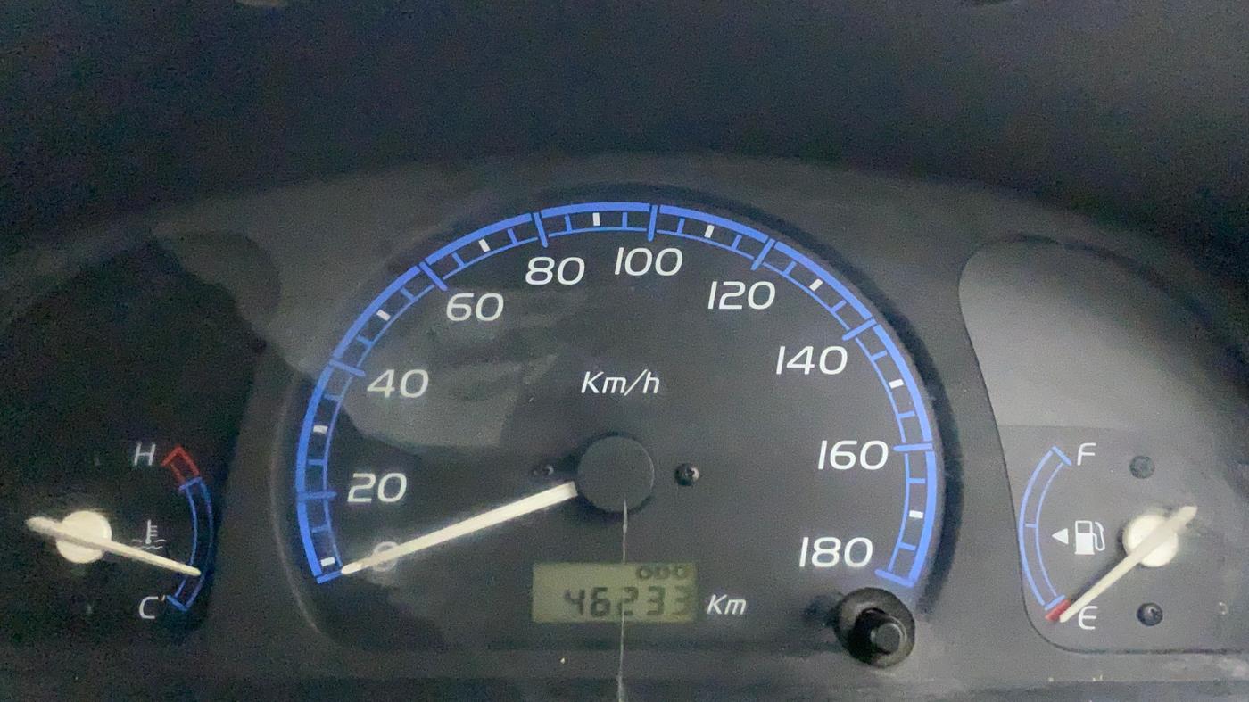 2010 Maruti Wagon R LXI MINOR, Petrol, Manual, 46,233 km, Odometer Image