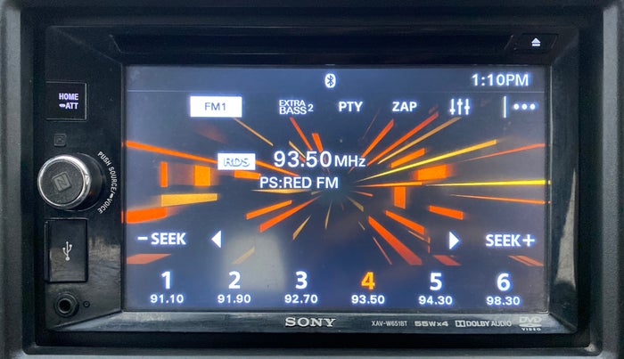 2018 Maruti IGNIS SIGMA 1.2 K12, Petrol, Manual, 31,283 km, Infotainment System