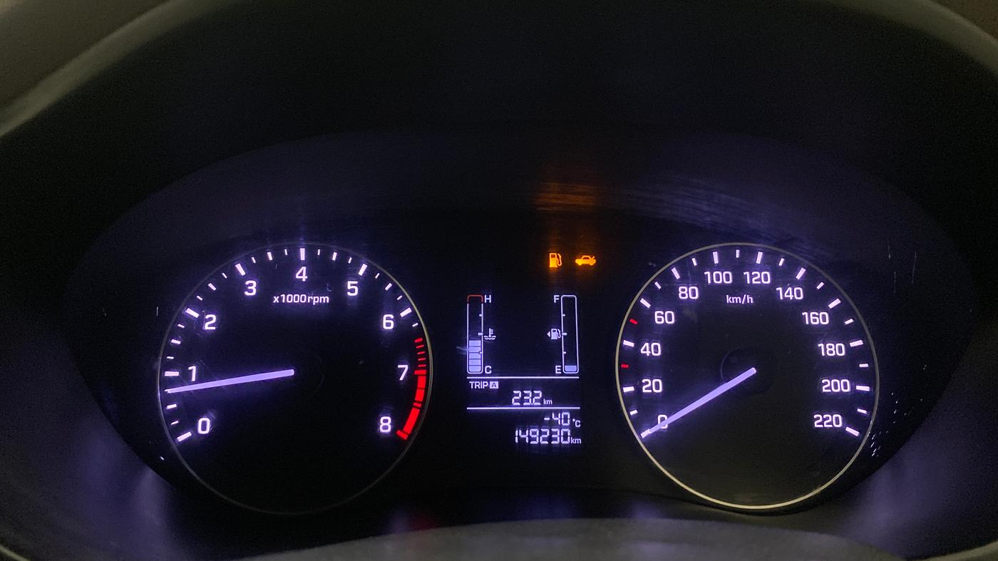 2016 Hyundai Elite i20 SPORTZ 1.2, Petrol, Manual, 1,49,207 km, Odometer Image