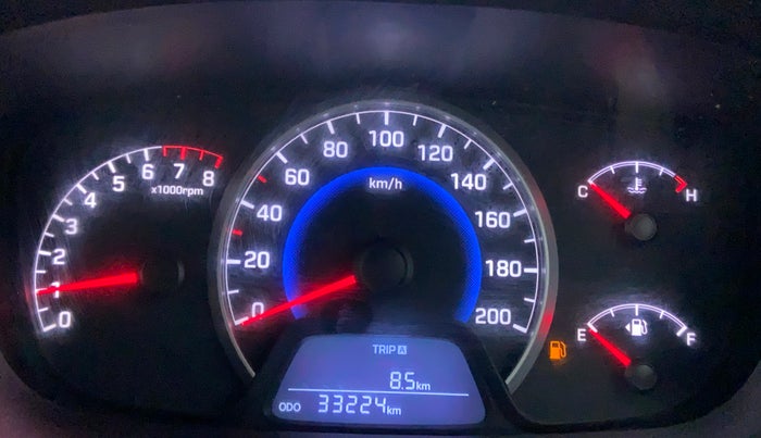 2013 Hyundai Grand i10 MAGNA 1.2 VTVT, Petrol, Manual, 33,268 km, Odometer Image