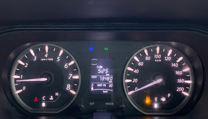 2015 Tata Bolt XMS REVOTRON, Petrol, Manual, 73,471 km, Odometer Image