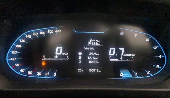 2022 Hyundai NEW I20 ASTA (O) 1.2 MT, Petrol, Manual, 1,00,478 km, Odometer Image