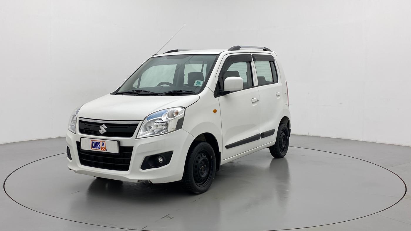 2018 Maruti Wagon R 1.0 VXI, Petrol, Manual, 49,087 km, Left Front Diagonal