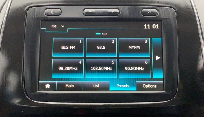 2019 Renault Kwid 1.0 RXT Opt, Petrol, Manual, 12,936 km, Infotainment System