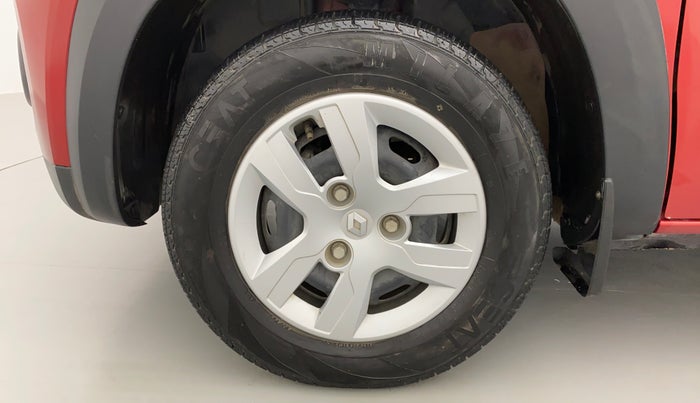 2019 Renault Kwid 1.0 RXT Opt, Petrol, Manual, 12,936 km, Left Front Wheel