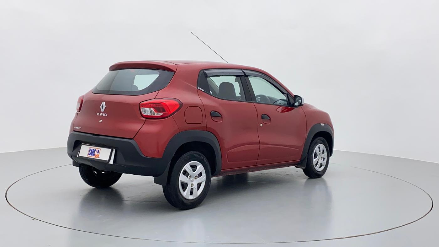 2019 Renault Kwid 1.0 RXT Opt, Petrol, Manual, 12,936 km, Right Back Diagonal