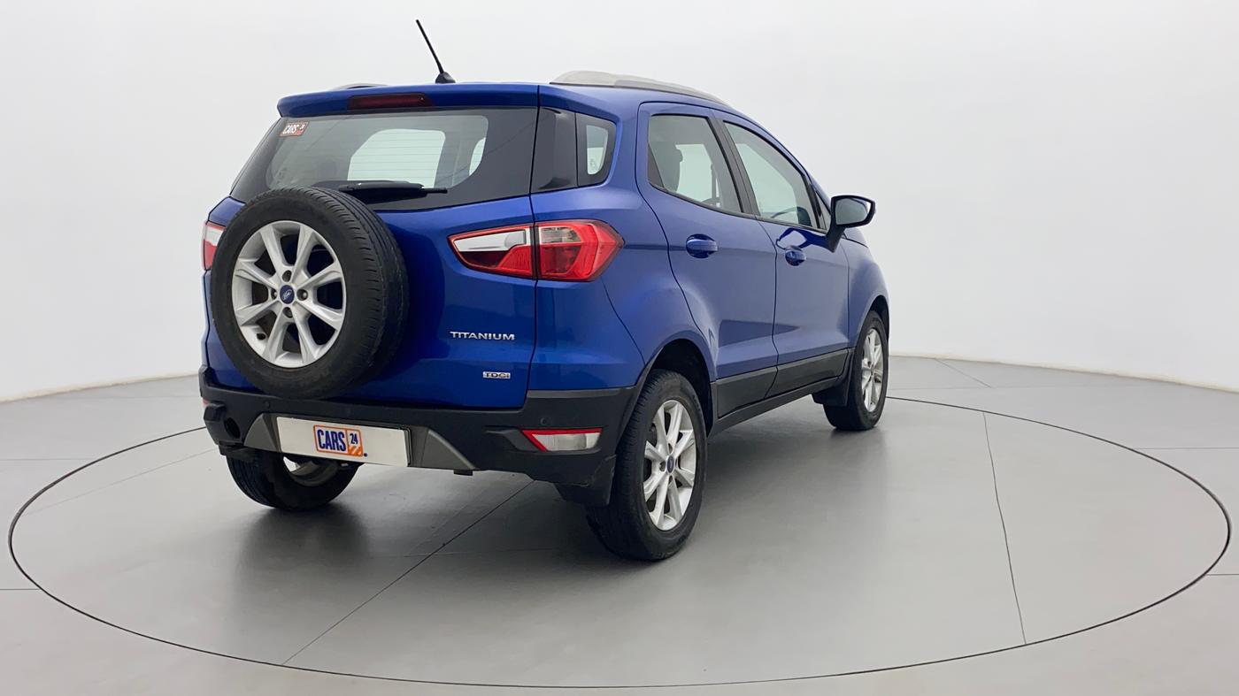2018 Ford Ecosport TITANIUM 1.5L DIESEL, Diesel, Manual, 31,801 km, Right Back Diagonal