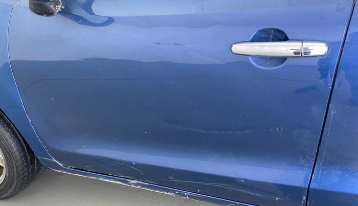 2017 Maruti Baleno DELTA PETROL 1.2, Petrol, Manual, 21,267 km, Front passenger door - Slightly dented