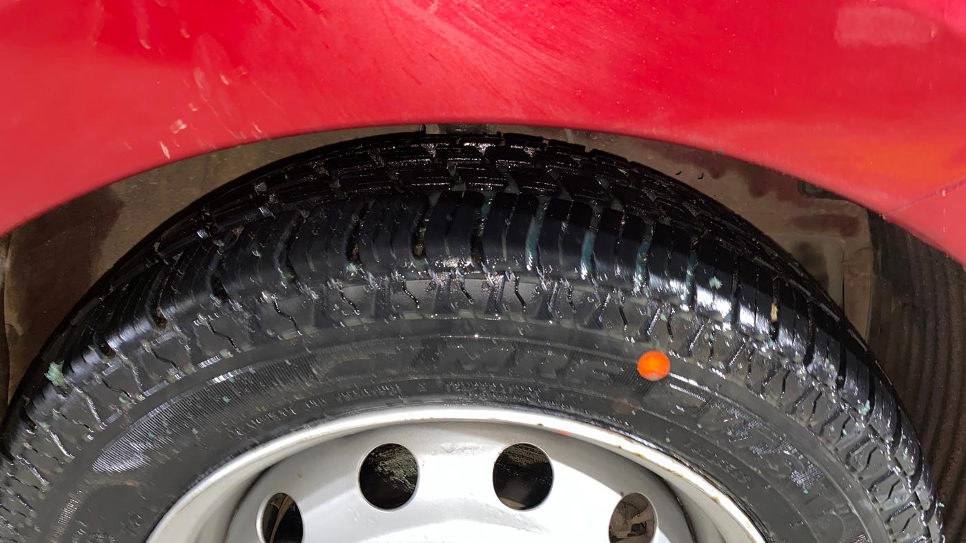 2018 Hyundai Eon ERA +, Petrol, Manual, 15,993 km, Right Front Tyre Tread