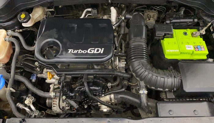 2021 KIA SONET HTX 1.0 IMT, Petrol, Manual, 38,938 km, Engine View