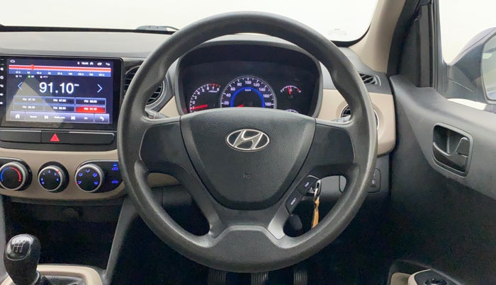 2014 Hyundai Grand i10 MAGNA 1.2 KAPPA VTVT, Petrol, Manual, 82,422 km, Steering Wheel Close Up