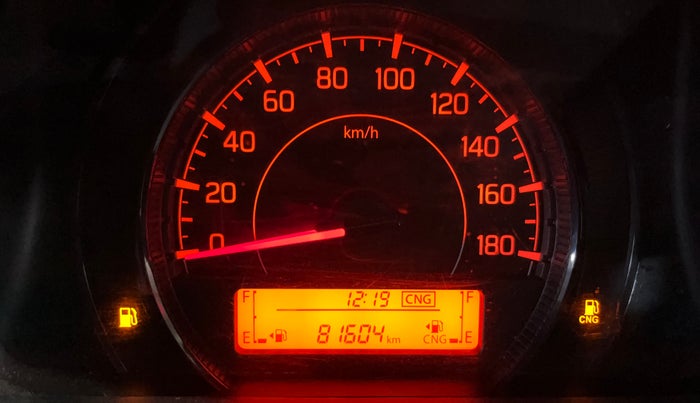 2021 Maruti New Wagon-R LXI CNG 1.0, CNG, Manual, 81,611 km, Odometer Image