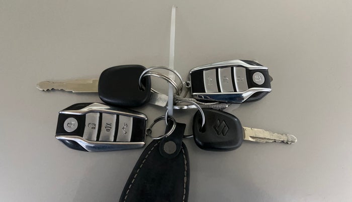 2021 Maruti New Wagon-R LXI CNG 1.0, CNG, Manual, 81,611 km, Key Close Up