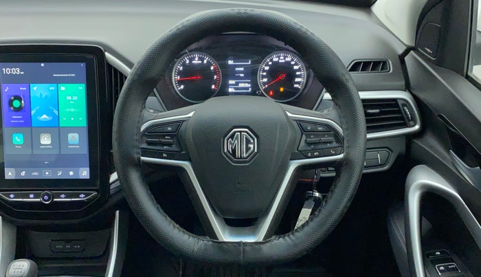 2022 MG HECTOR SHINE 1.5 PETROL TURBO MT, Petrol, Manual, 21,027 km, Steering Wheel Close Up