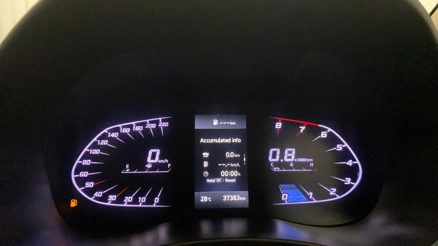 2022 Hyundai Verna SX 1.5 VTVT, Petrol, Manual, 37,361 km, Odometer Image
