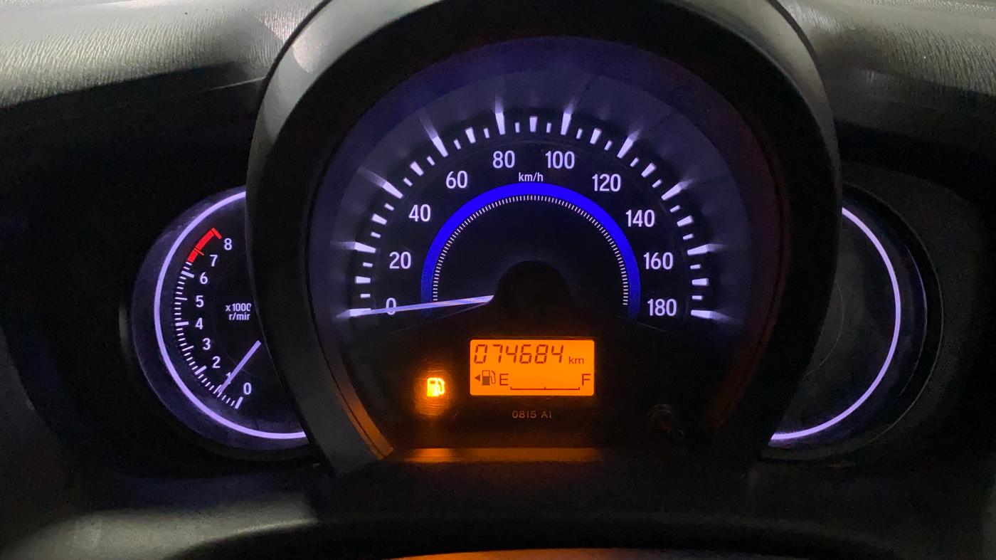 2015 Honda Amaze 1.2L I-VTEC S, Petrol, Manual, 74,738 km, Odometer Image