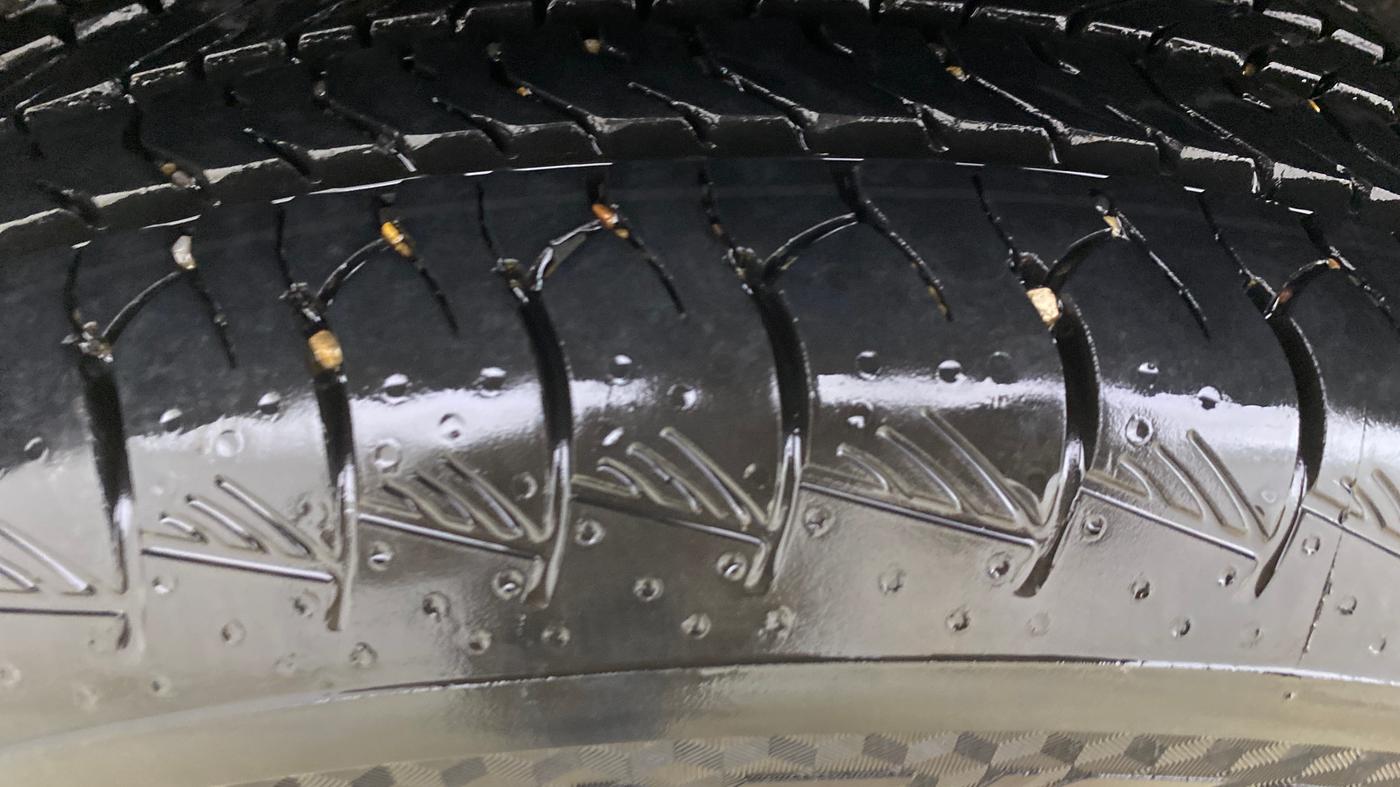 2024 Maruti Grand Vitara ALPHA PLUS HYBRID ECVT, Hybrid, Automatic, 9,618 km, Right Rear Tyre Tread