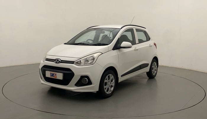 2015 Hyundai Grand i10 SPORTZ 1.2 KAPPA VTVT, Petrol, Manual, 33,395 km, Left Front Diagonal