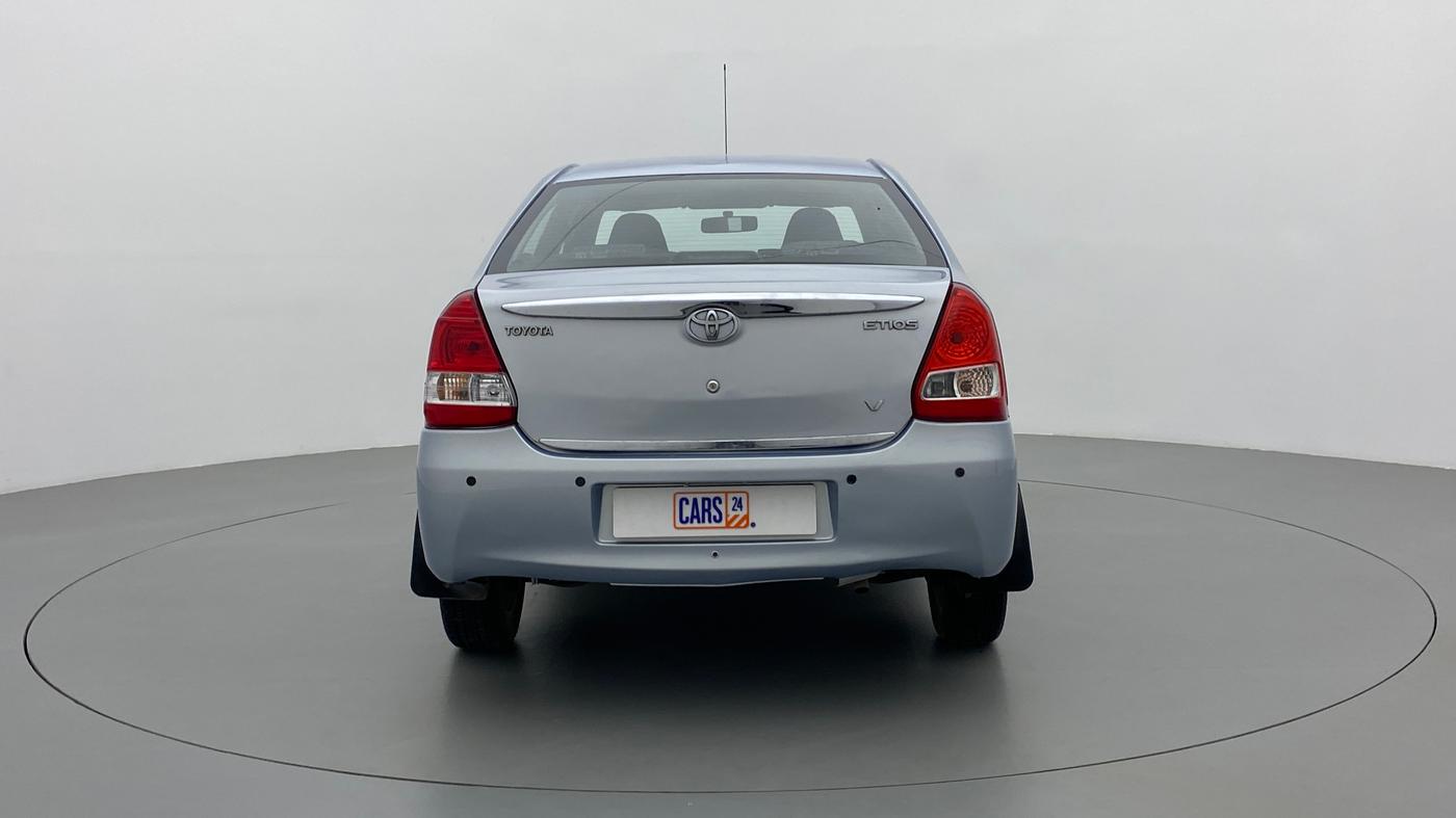 2011 Toyota Etios V, Petrol, Manual, 1,06,360 km, Back/Rear