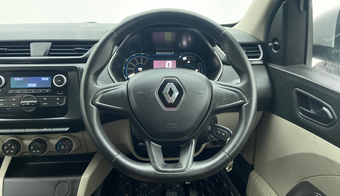 2020 Renault TRIBER 1.0 RXL PETROL, Petrol, Manual, 8,118 km, Steering Wheel Close Up