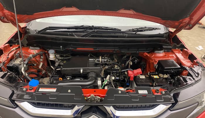 2023 Maruti BREZZA ZXI + SMART HYBRID DUAL TONE, Petrol, Manual, 39,742 km, Engine View