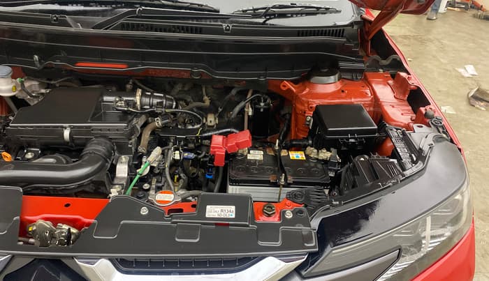 2023 Maruti BREZZA ZXI + SMART HYBRID DUAL TONE, Petrol, Manual, 39,742 km, Engine View - Left